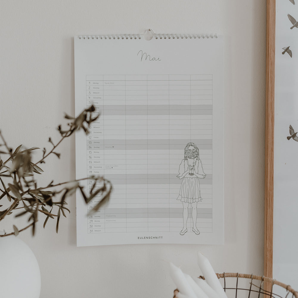 Calendrier familial 2023 (UE = 6 Pièces)