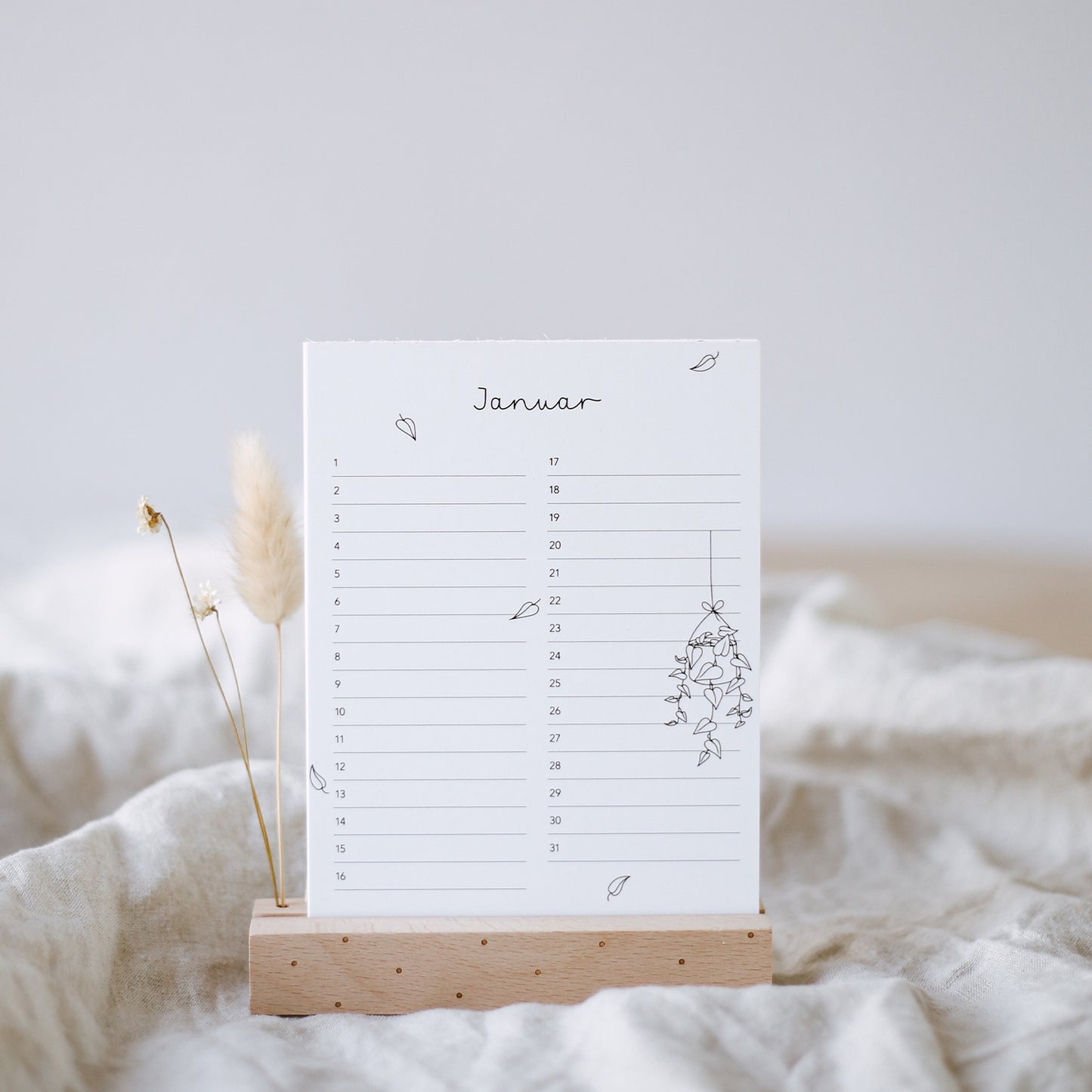 Tischkalender Geburtstage Blumenmädchen (VE = 10 Stück)