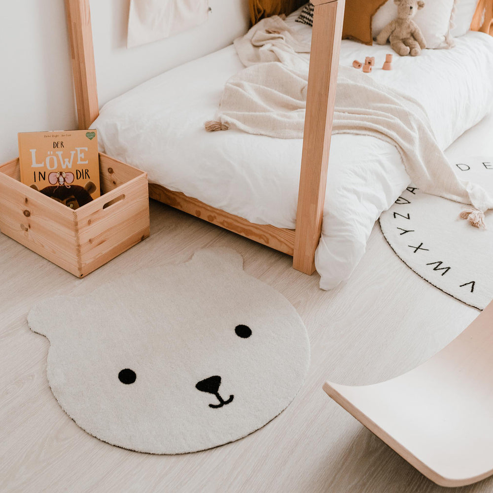 Washable children's rug Bear