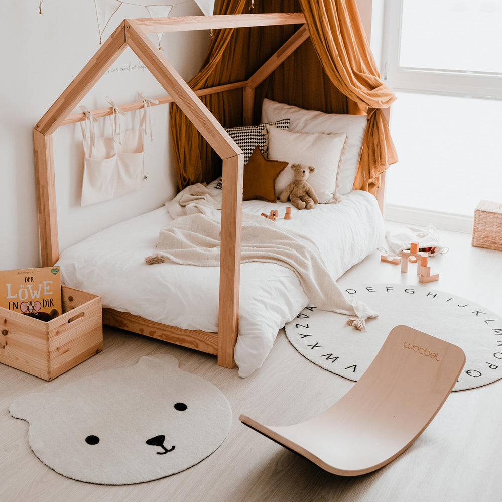 Washable children's rug Bear