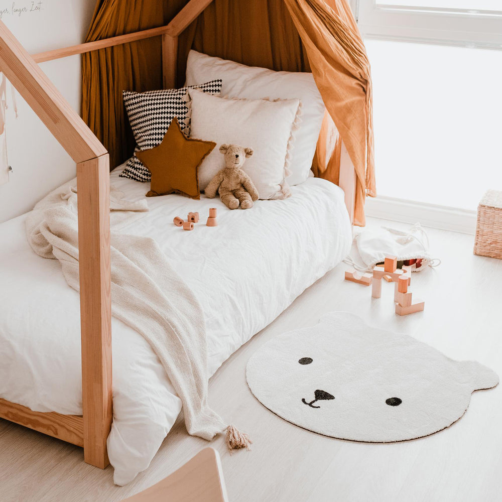 Washable children's rug Bear