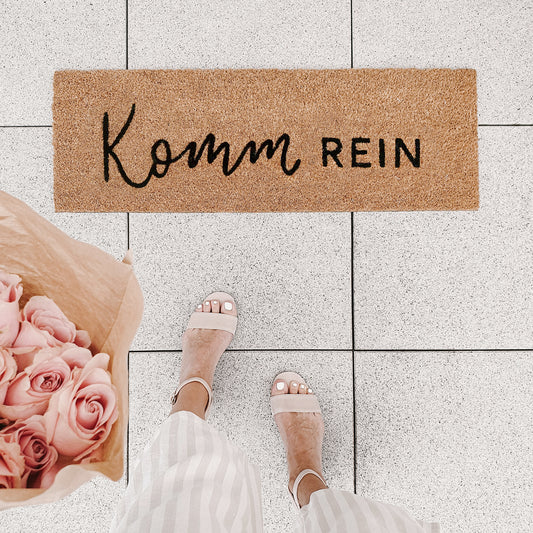 Kleine Kokosmatte Komm rein (VE = 6 Stk)