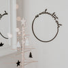 Couronne en bois Es weihnachtet sehr (UE = 8 Pièces)