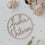 Couronne en bois Frohe Ostern (UE = 8 Pièces)