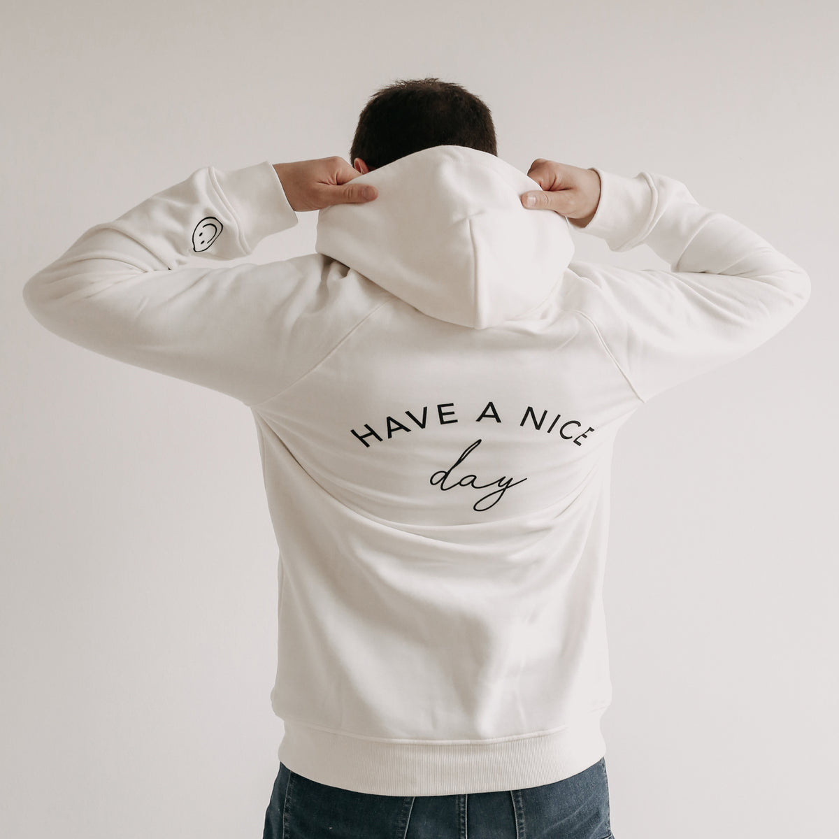 Limitierter Hoodie Have A Nice Day S (VE = 4 Stück)