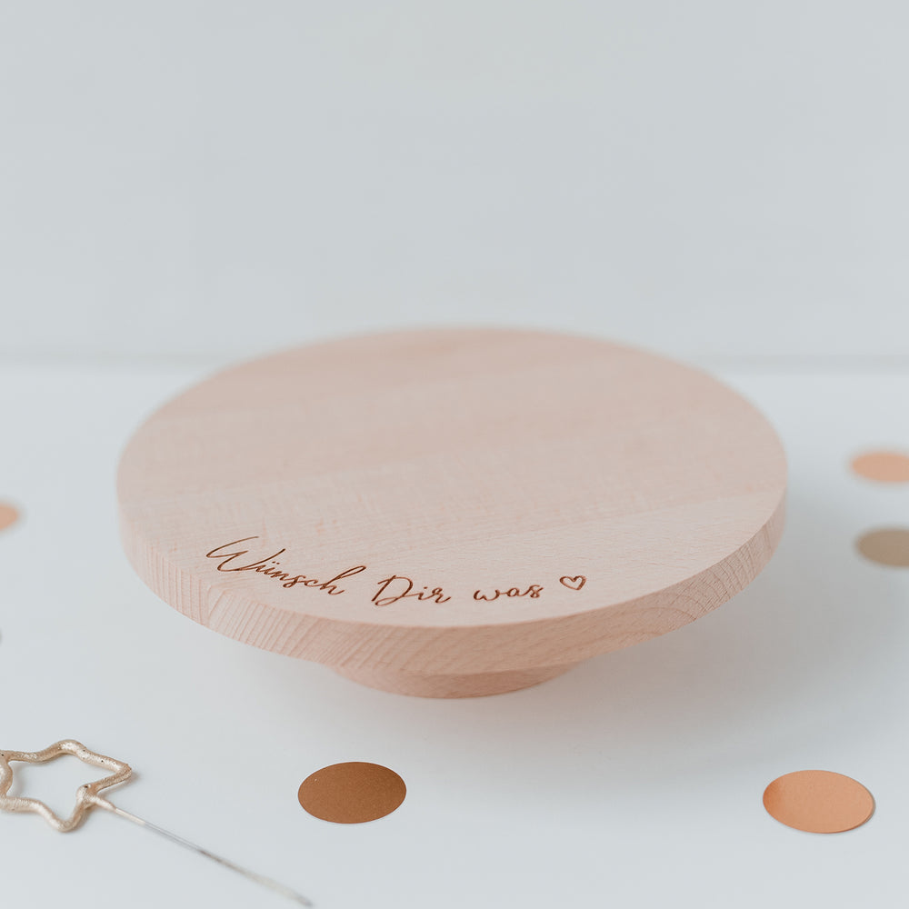 Mini présentoir à gâteaux Wünsch dir was (UE = 6 Pièces)