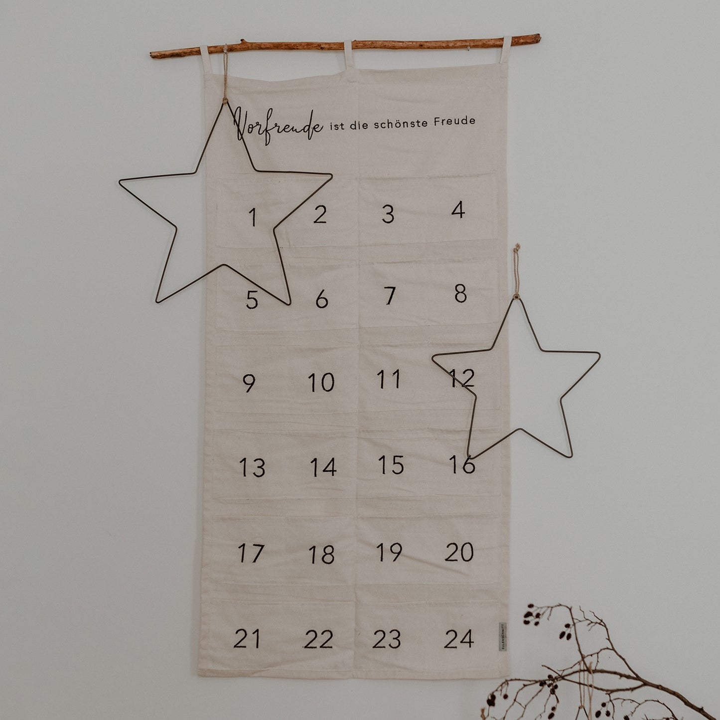 Couronne en métal Étoile en lot de 2 (UE = 4 Ensembles)