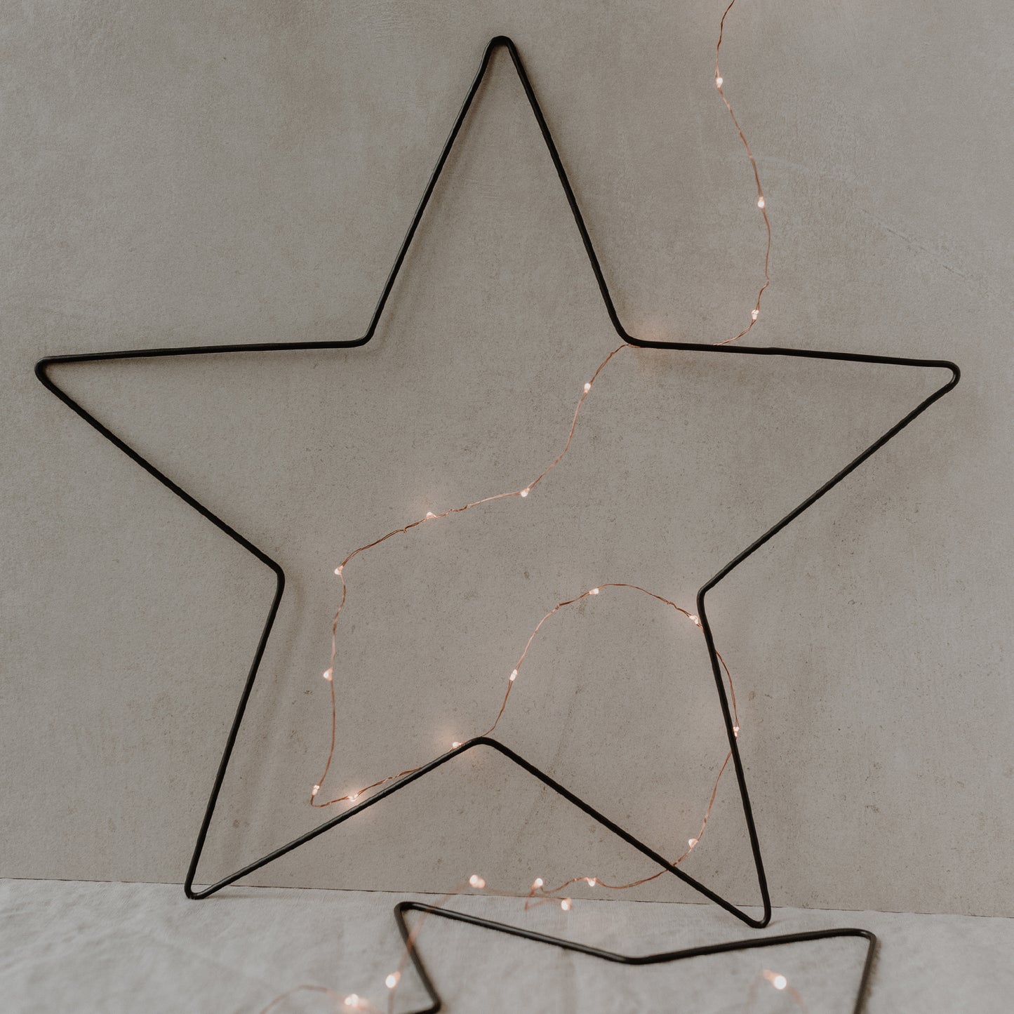 Couronne en métal Étoile en lot de 2 (UE = 4 Ensembles)