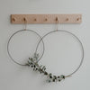 Couronne en métal Cercle en lot de 2 (UE = 4 Ensembles)
