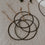 Pendentif Cercle en métal lot de 6 (UE = 4 Ensembles)