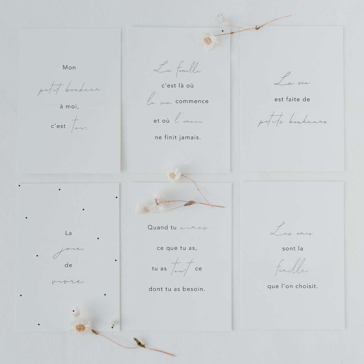 Postcard Les amis (PU = 10 pieces)