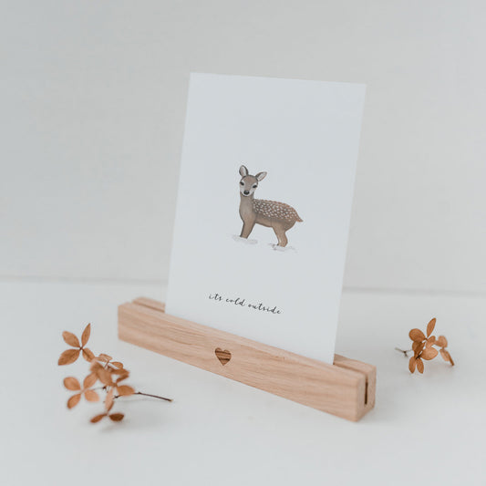 Postkarte Reh (VE = 10 Stück)
