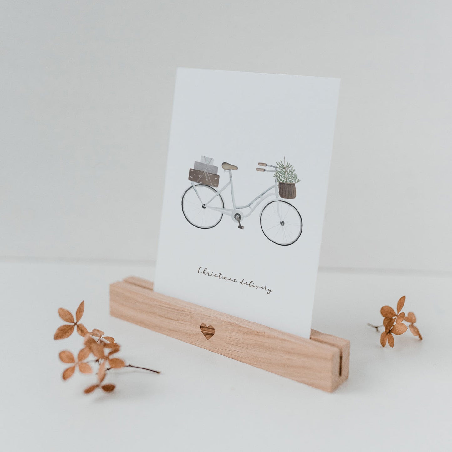 Postkarte Geschenke Fahrrad (VE = 10 Stück)
