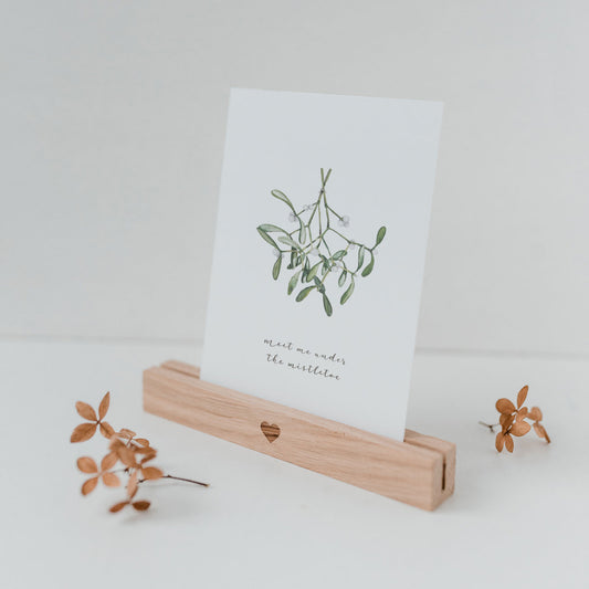 Postkarte Mistletoe (VE = 10 Stück)