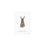 Easter card bunny (PU = 10 pieces)