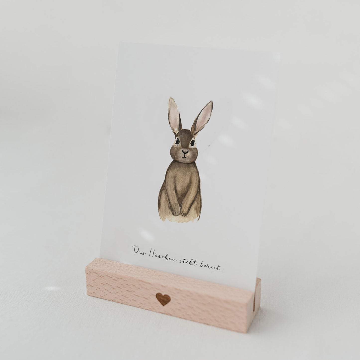 Easter card bunny (PU = 10 pieces)