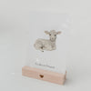 Easter card lamb (VE = 10 pieces)