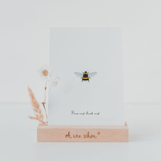 Postkarte Biene (VE = 10 Stück)