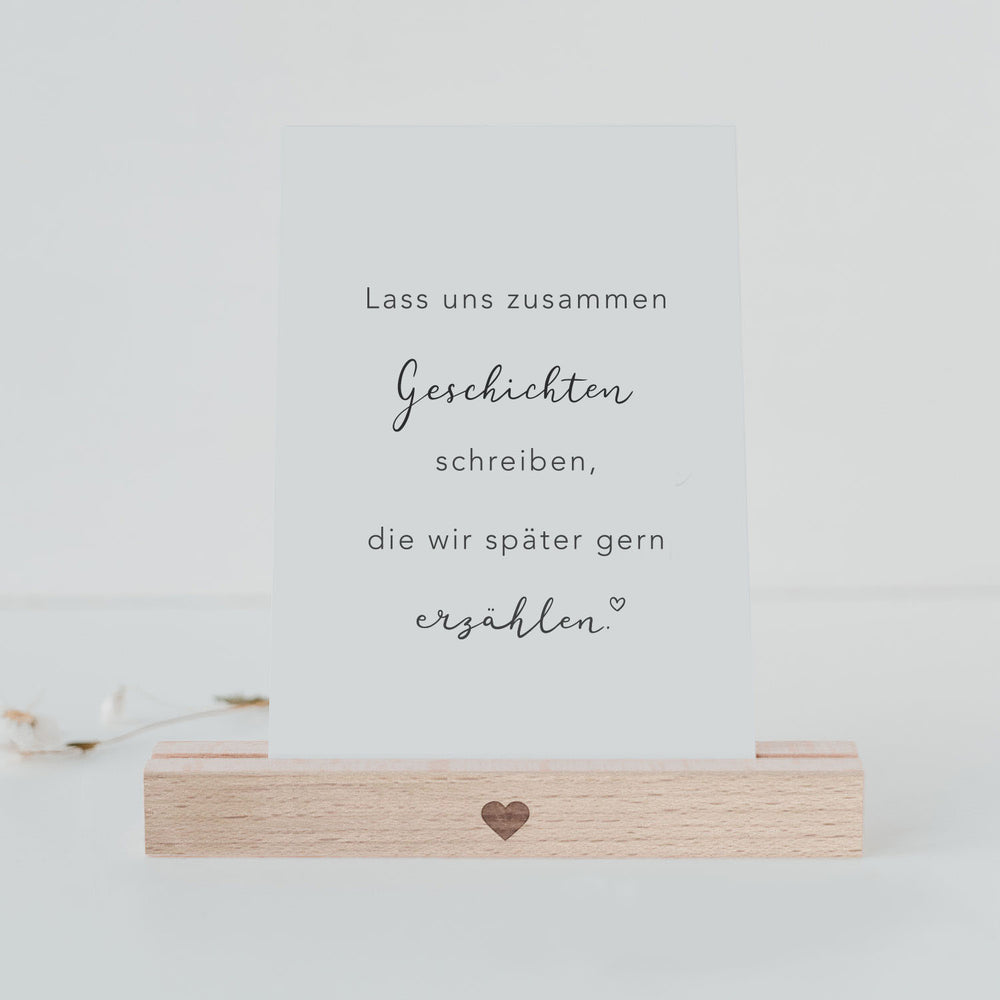 Spruchkarte Geschichten Erzählen (UE = 10 Pièces)