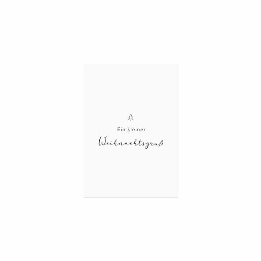 Christmas card Christmas greetings (PU = 10 pieces)