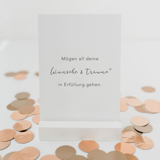 Postcard Dreams & Wishes (PU = 10 pieces)