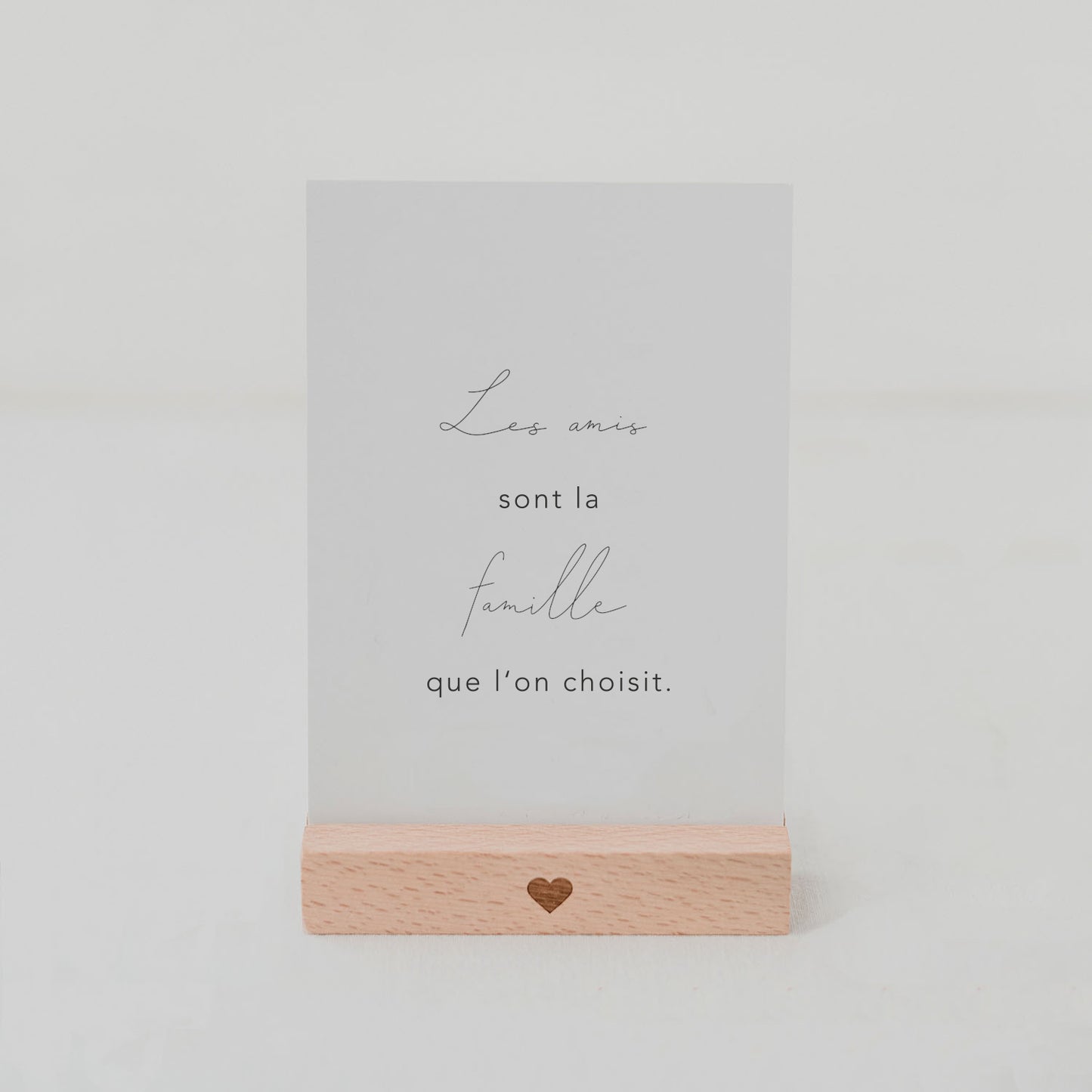 Postcard Les amis (PU = 10 pieces)