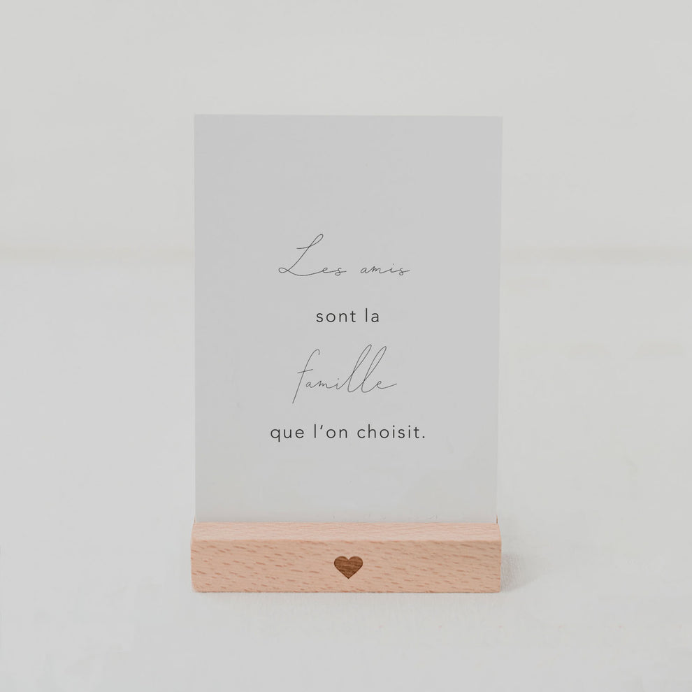 Postcard Les amis (PU = 10 pieces)