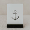 Watercolor card anchor (PU = 10 pieces)