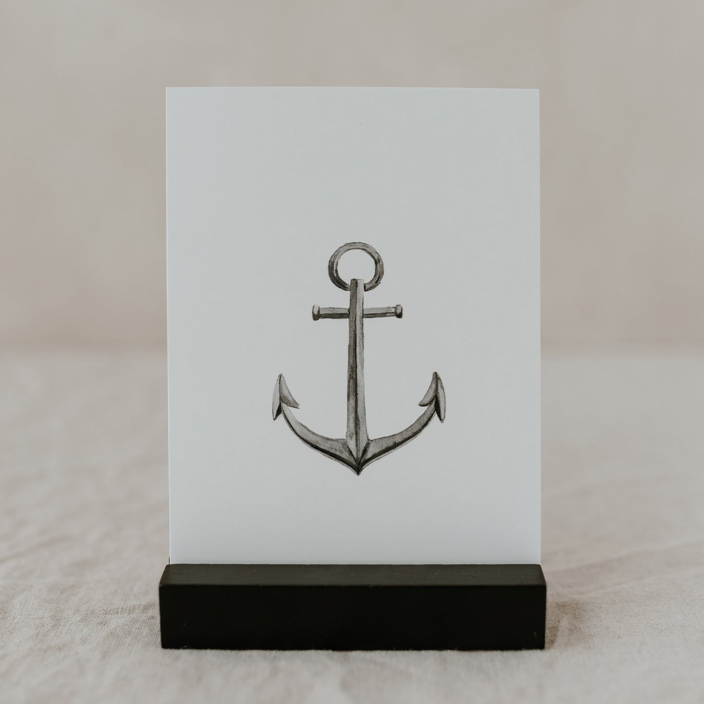 Watercolor card anchor (PU = 10 pieces)