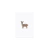 Watercolor card Deer (PU = 10 pieces)