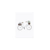 Aquarellkarte Christmas Bicycle (VE = 10 Stück)
