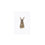 Watercolor card Rabbit (PU = 10 pieces)