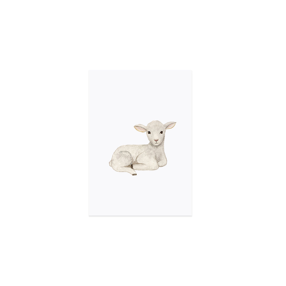 Aquarellkarte Lamb (UE = 10 Pièces)