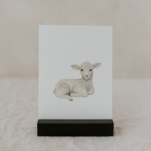 Aquarellkarte Lamb (UE = 10 Pièces)