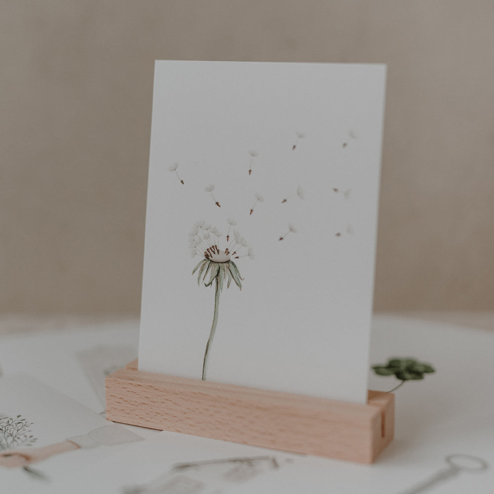 Aquarellkarte Pusteblume (UE = 10 Pièces)