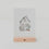 Watercolor card house (PU = 10 pieces)