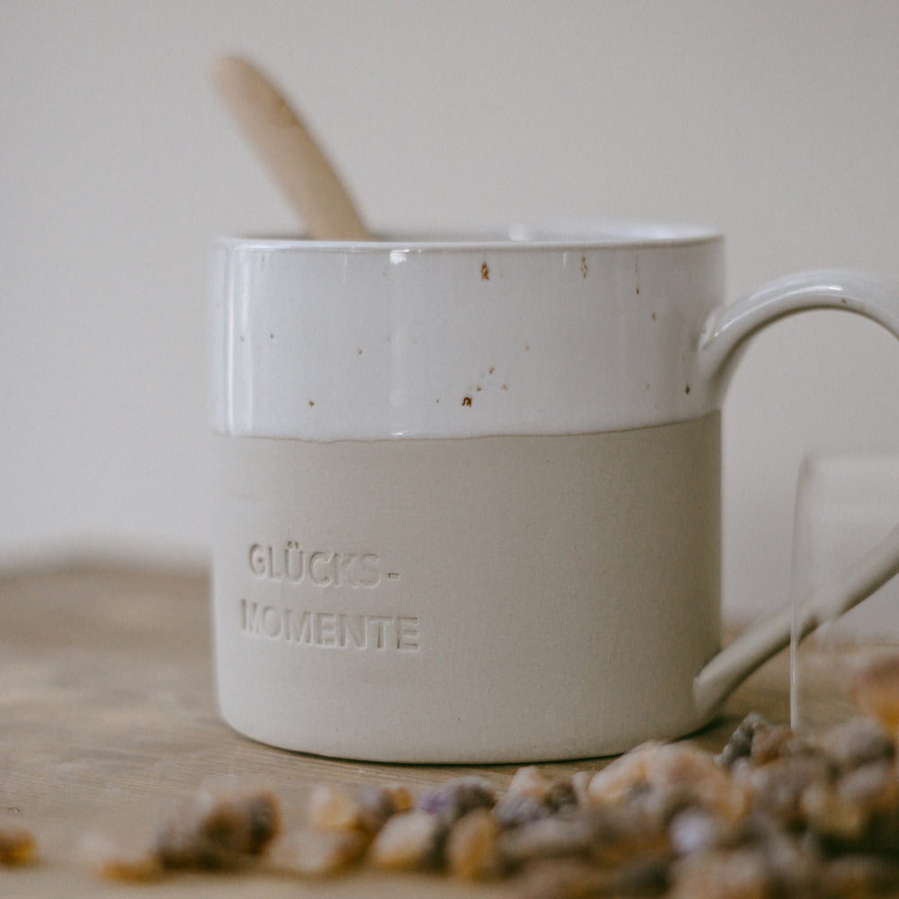 Große Tasse Glücksmomente (VE = 4 Stück)