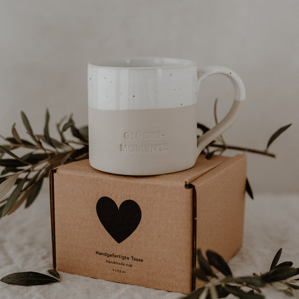Große Tasse Glücksmomente (VE = 4 Stück)