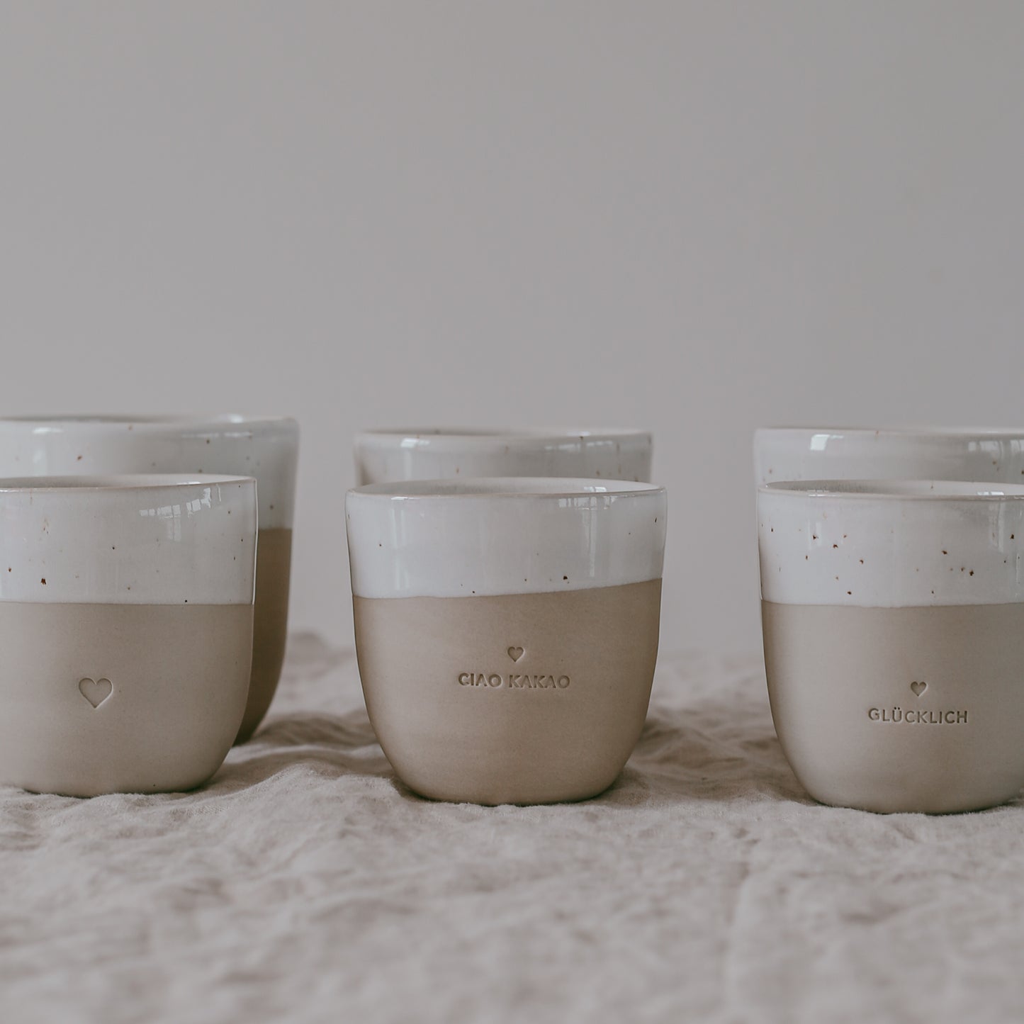Kleiner Becher Glücklich (VE = 4 Stück)