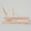 Large card flower stand 25cm heart natural (PU= 6 pcs.)