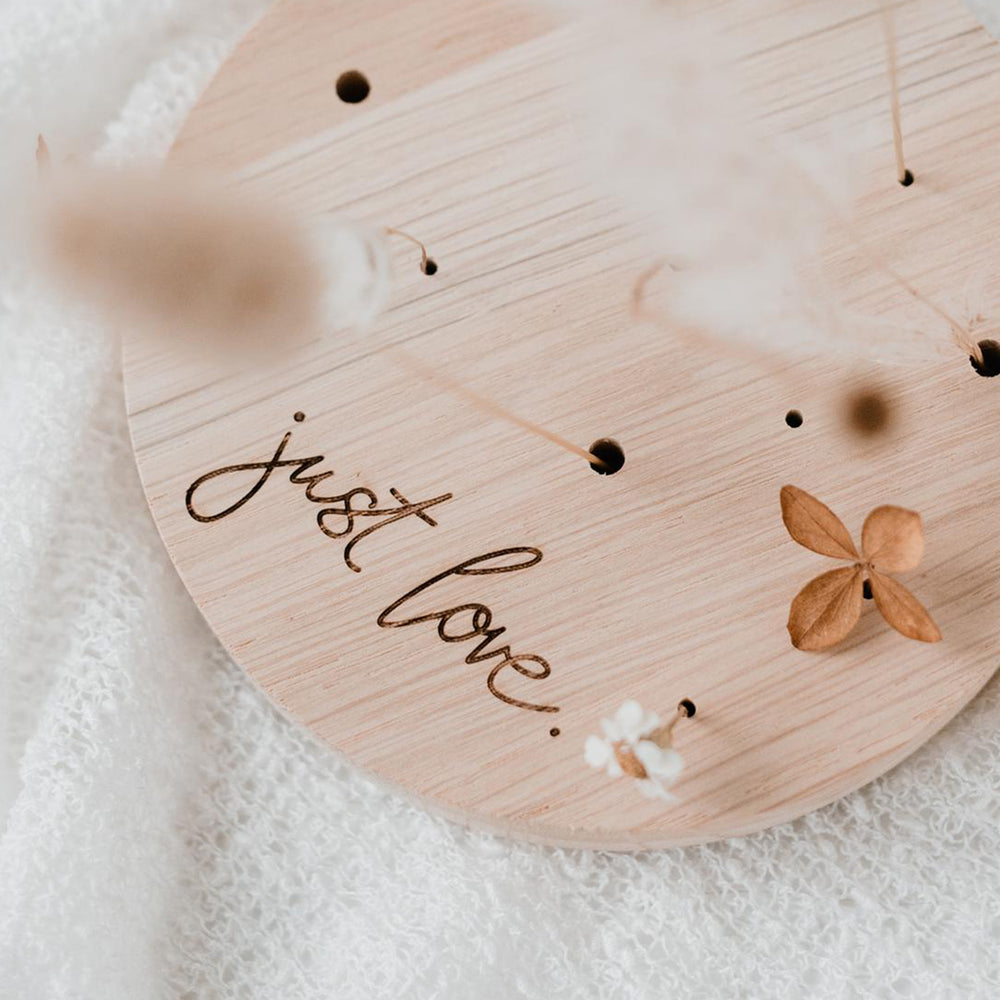 Flowergram 11 cm "Just love" (PU = 6 pieces)