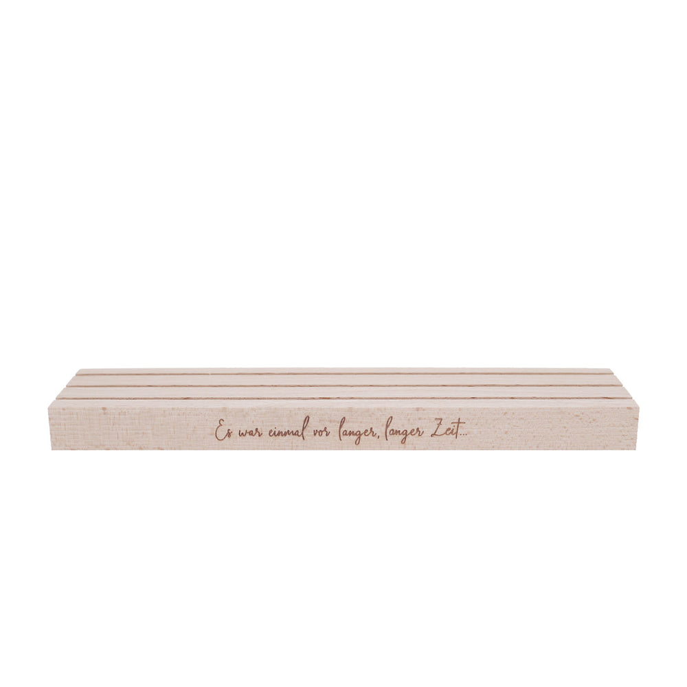 Large Card Stand 25cm Vor Langer Zeit - natural (PU= 6 pcs.)