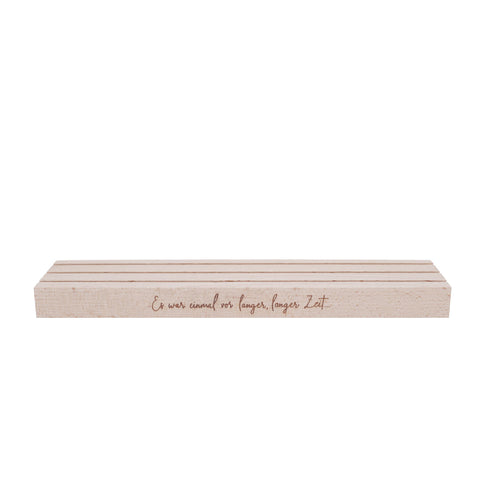 Large Card Stand 25cm Vor Langer Zeit - natural (PU= 6 pcs.)
