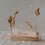 Karten- und Blumenständer Set Let it Snow Natur (VE= 6 Sets)