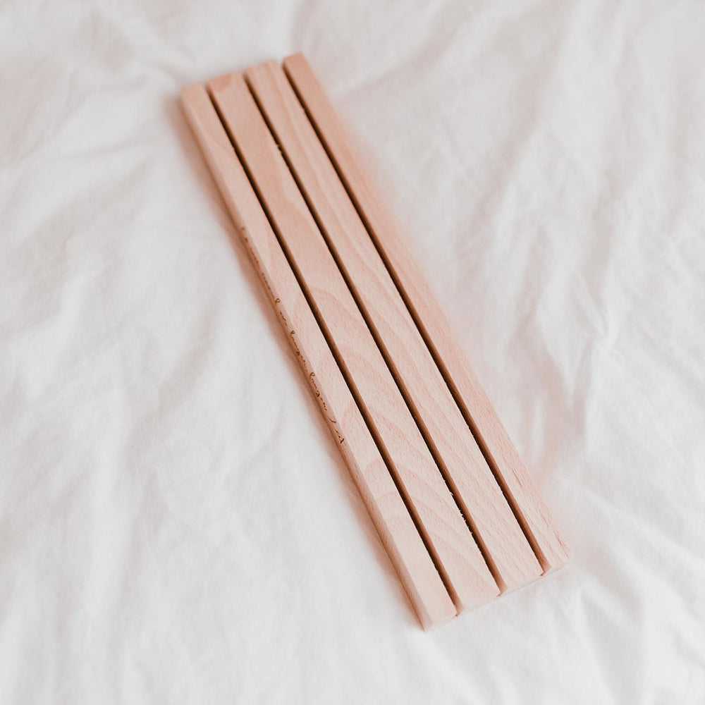 Large Card Stand 25cm Vor Langer Zeit - natural (PU= 6 pcs.)