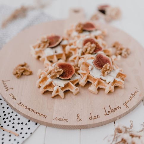 Cutting board "Zusammen Sein" (PU = 4 pieces)
