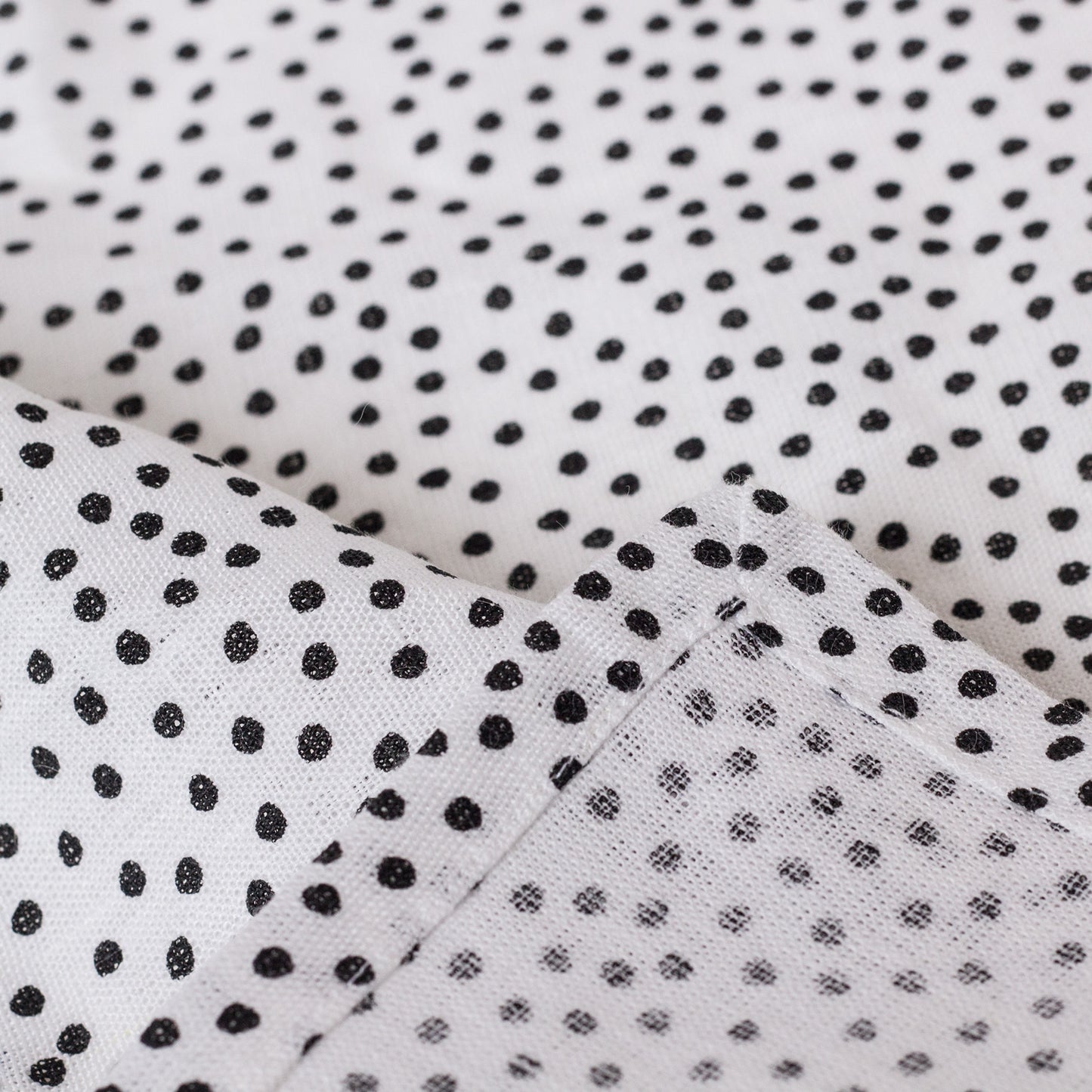 Serviettes en lin pois en lot de 4 (UE = 5 Pièces)