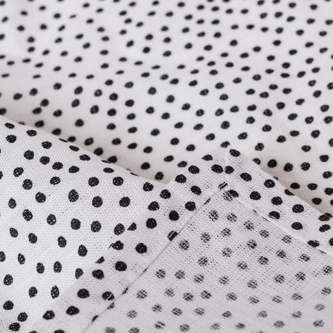 Serviettes en lin pois en lot de 4 (UE = 5 Pièces)
