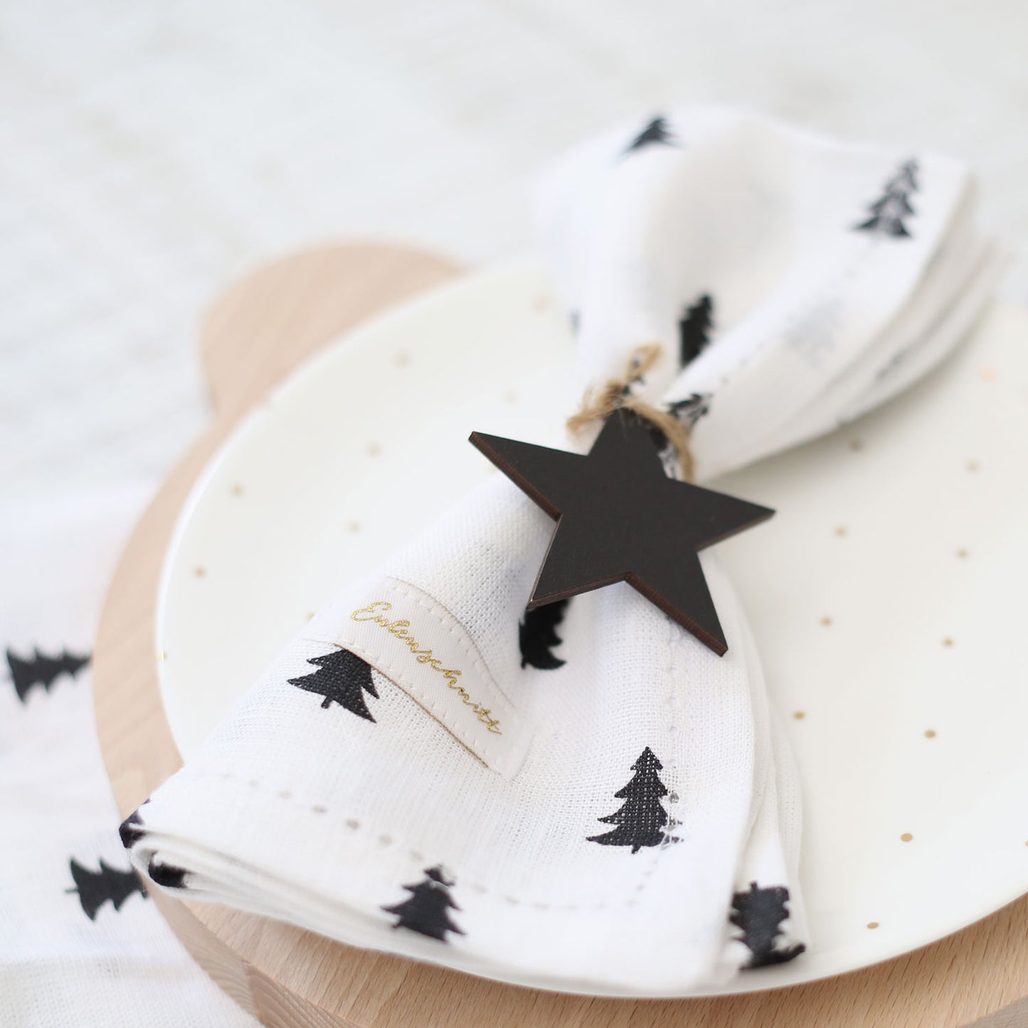 Napkins firs in a set of 4 (PU = 5 pieces)