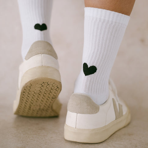 Chaussettes Coeur (UE = 5 Pièces)